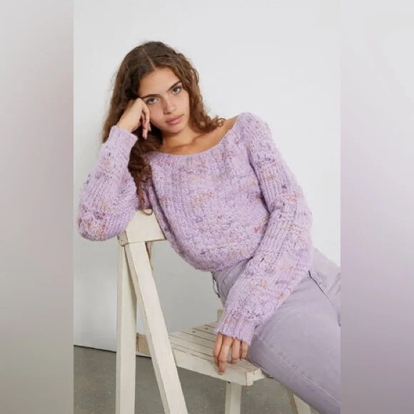 Free People Sunset Cloud Pullover